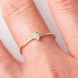 One Star Diamond Ring