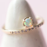 Mira Opal Ring