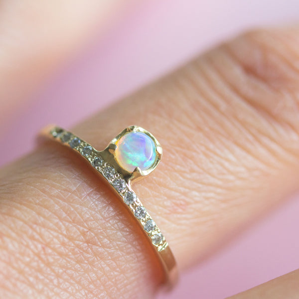 Mira Opal Ring