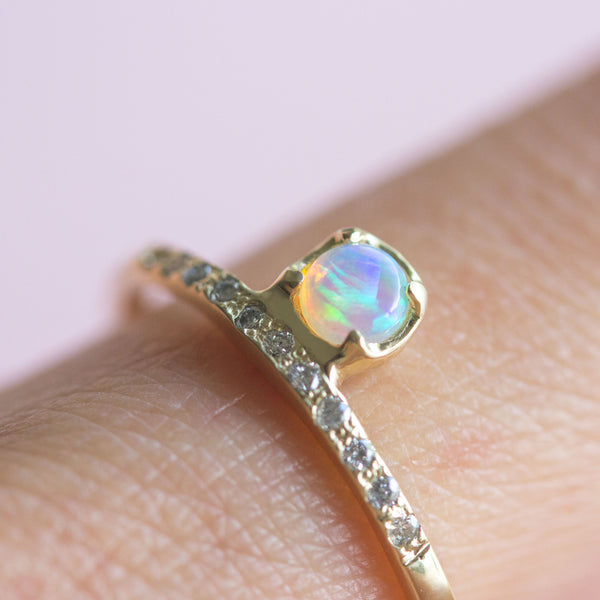 Mira Opal Ring