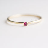 Dot Ruby Ring