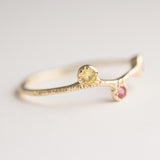 Tenten Sapphire + Topaz Ring