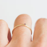 Dot Ruby Ring