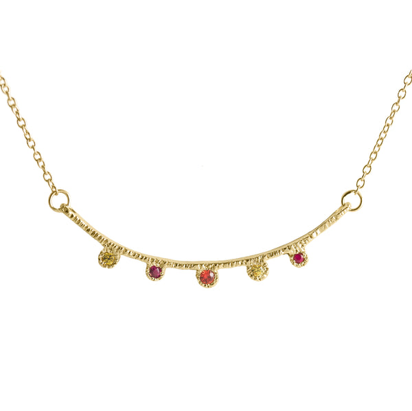 Arco Multi-gemstone Necklace