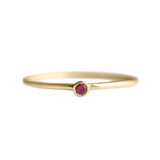 Dot Ruby Ring