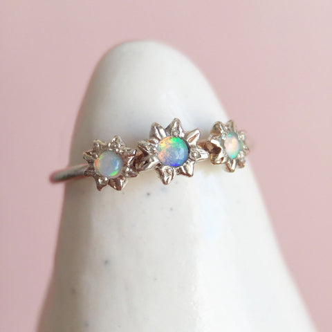 Mini Starry Opal Ring