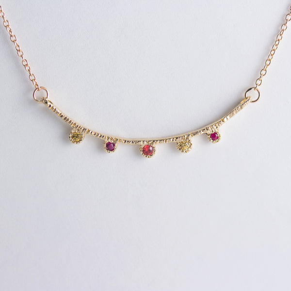 Arco Multi-gemstone Necklace
