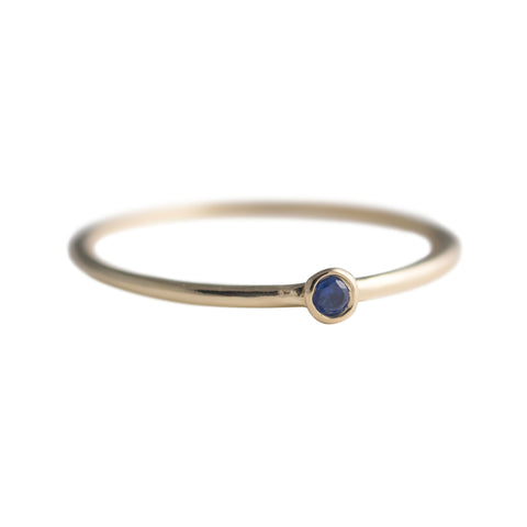 Dot Sapphire Ring - Size 5.5