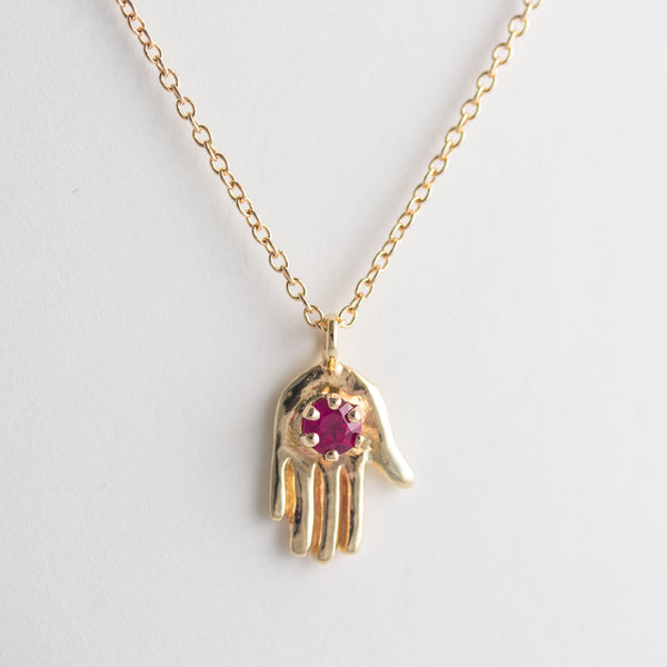 Hand Power Necklace