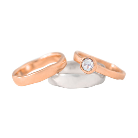 Custom Wedding Ring Set
