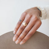 Dainty Woven Ring