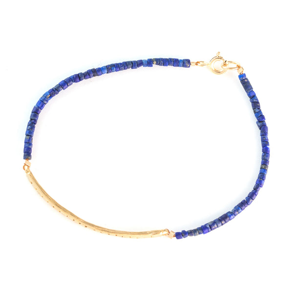 Rio Bracelet in Lapis Lazuli